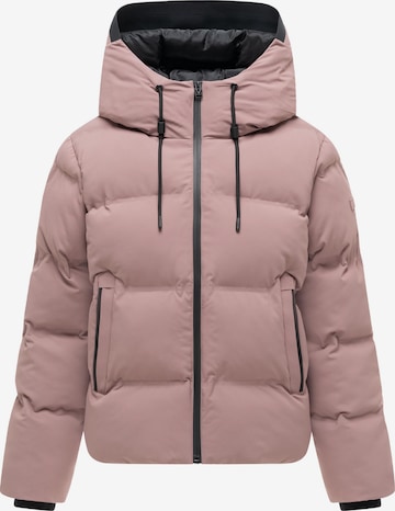 MARIKOO Winter jacket 'Paddie 16' in Purple: front