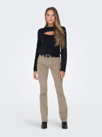 ONLY Flared Broek 'MARY' in Beige