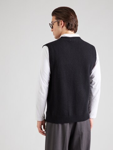 Lindbergh Knit cardigan in Black