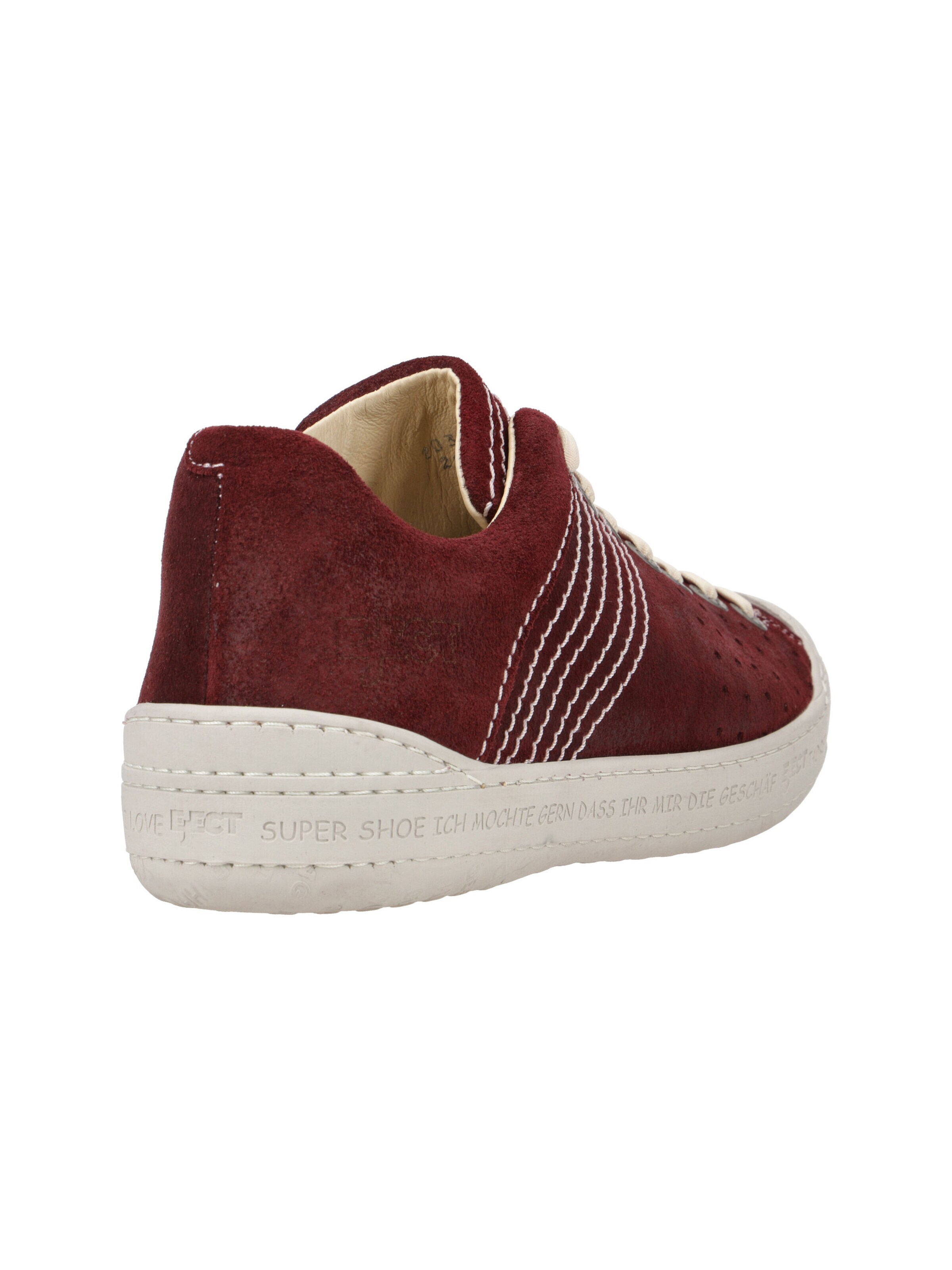 EJECT Lace-Up Shoes in Red