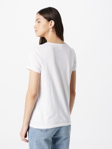 T-shirt QS en blanc