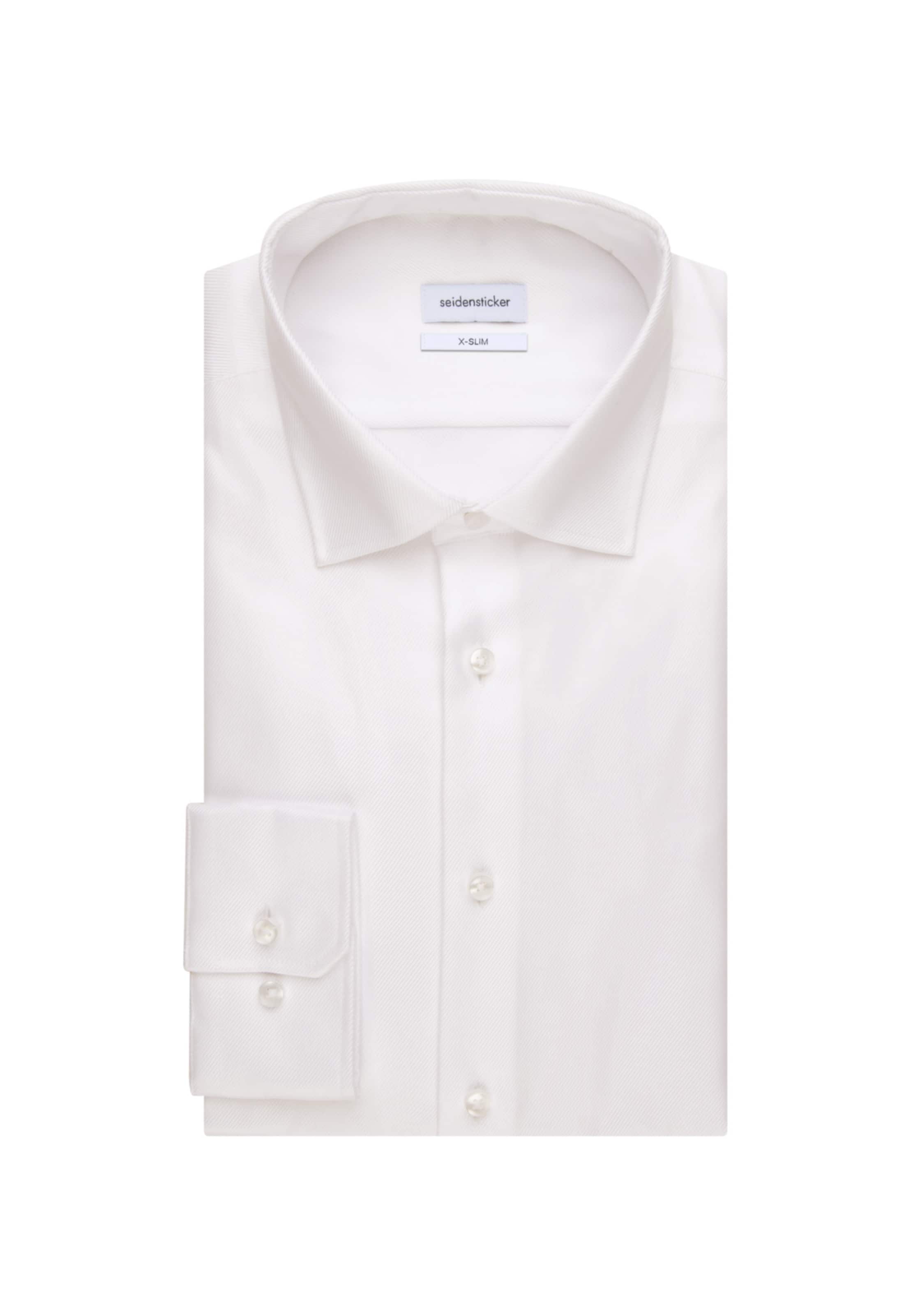 SEIDENSTICKER Slim fit Business shirt in White