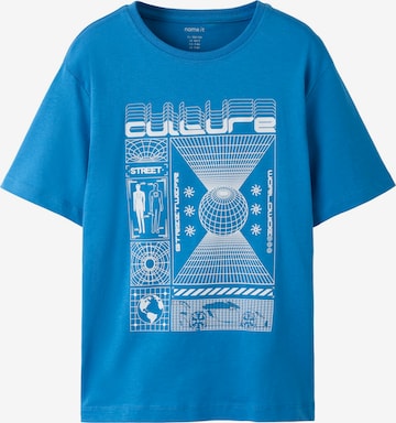NAME IT - Camiseta en azul: frente