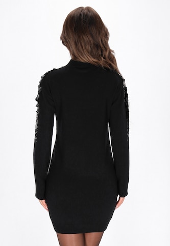 faina Knit dress in Black