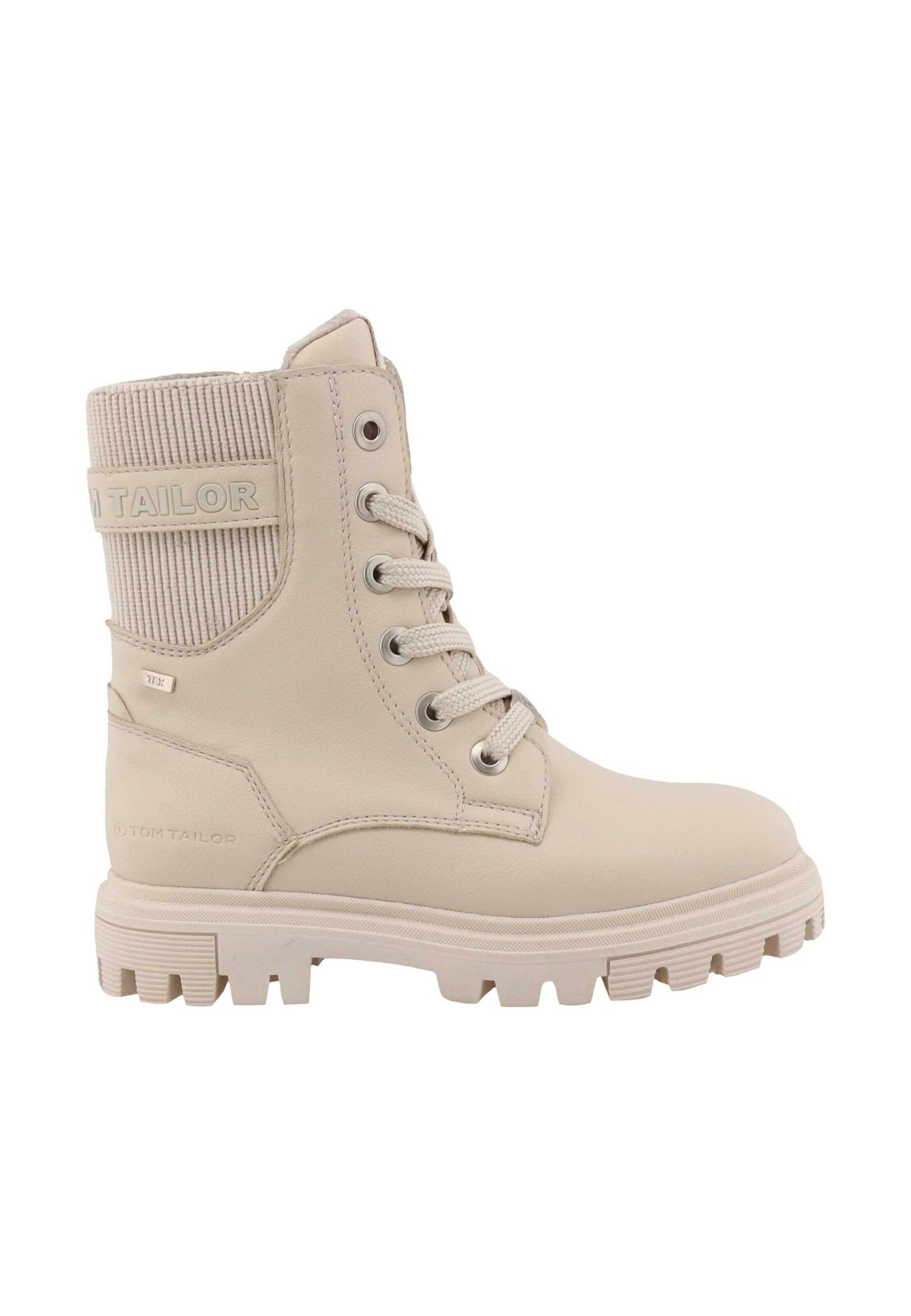 TOM TAILOR Snowboots in Beige