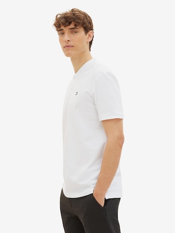 T-Shirt TOM TAILOR DENIM en blanc