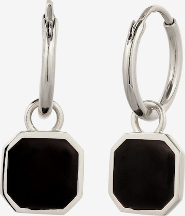 KUZZOI Oorbel in Zilver: voorkant