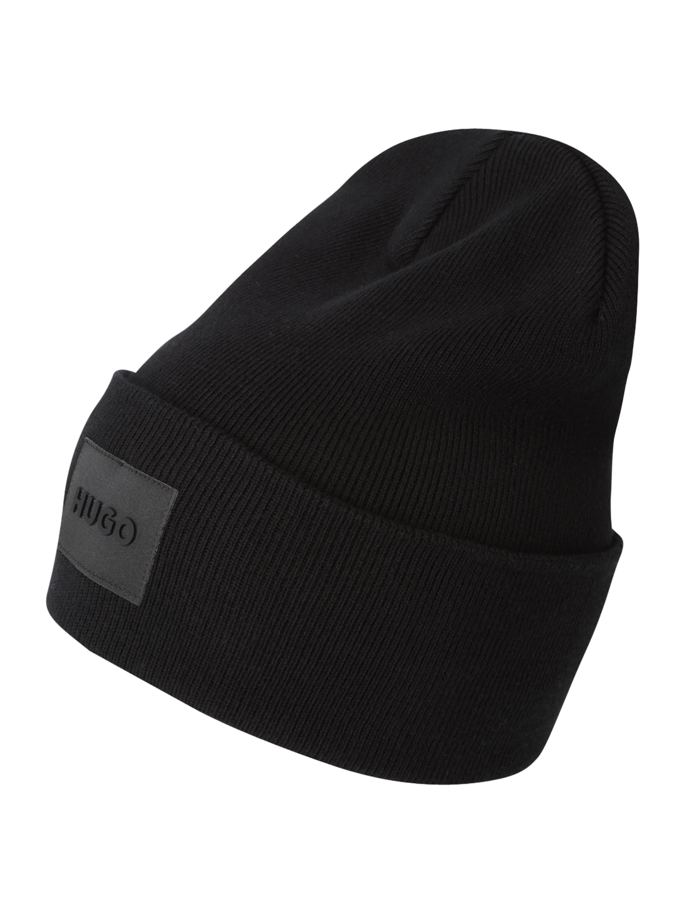 HUGO Müts 'Xevon_B', värv must: eest vaates