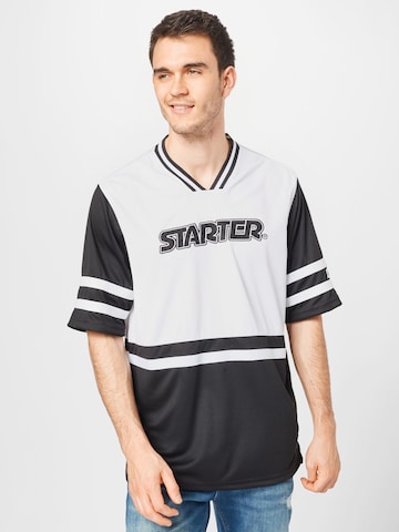 Starter Black Label Shirt in Zwart: voorkant