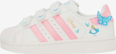 ADIDAS ORIGINALS Tennarit 'Superstar II' koossa 28 värissä taivaansininen / roosa / valkoinen, Tuotenäkymä
