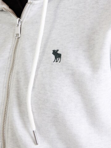 Abercrombie & Fitch Sweat jacket in Grey