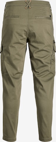 Jack & Jones Plus Regular Cargo Pants 'STACE' in Green