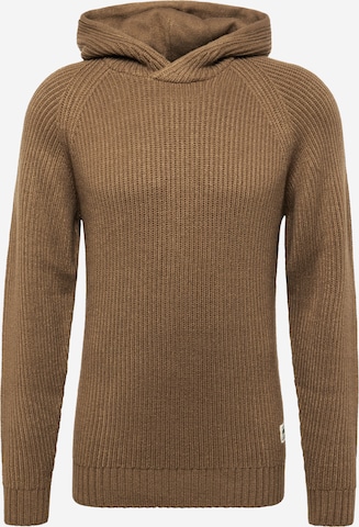 Redefined Rebel Sweter 'Roberto' w kolorze brązowy: przód