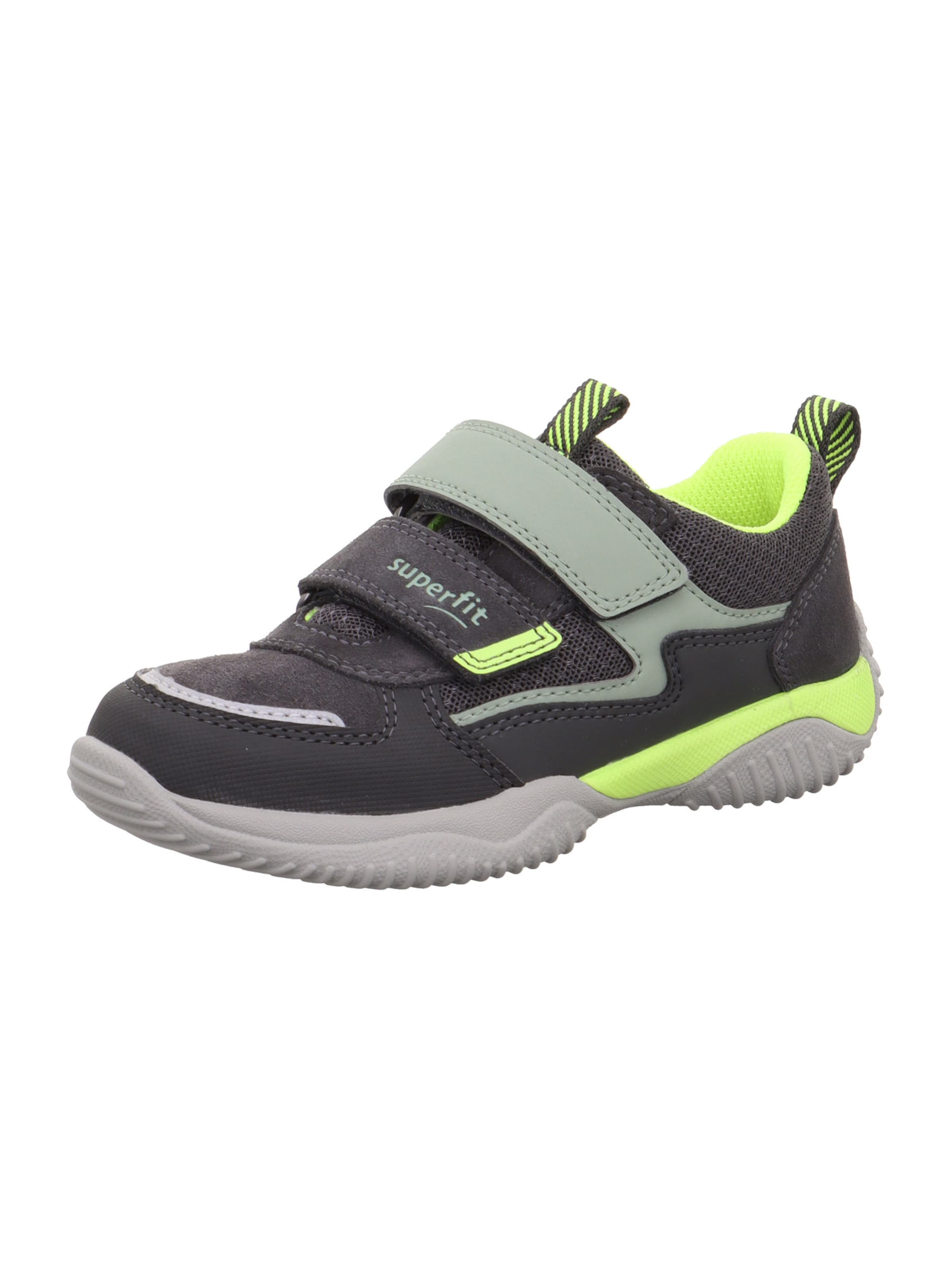 SUPERFIT Sneaker 'Storm' in Grau: Vorderseite