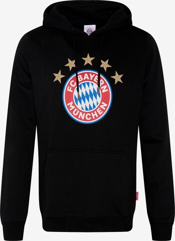 FC BAYERN MÜNCHEN Sweatshirt in Black: front