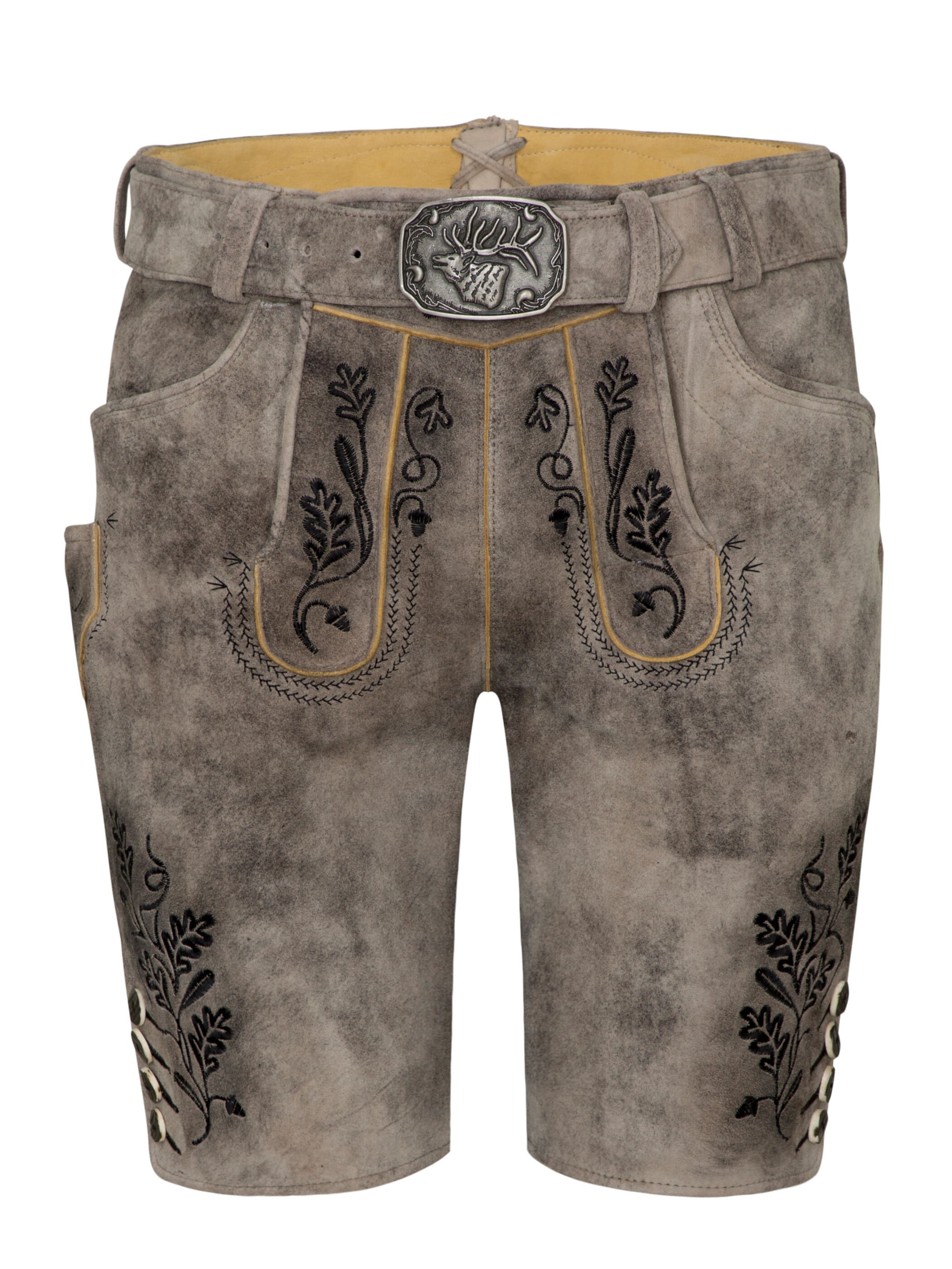 Regular Pantalon folklorique SPIETH & WENSKY en marron : devant