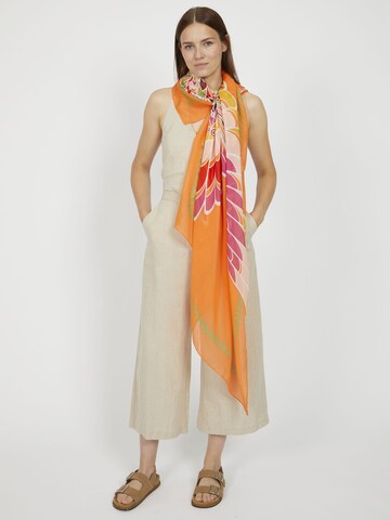 CODELLO Scarf in Orange: front