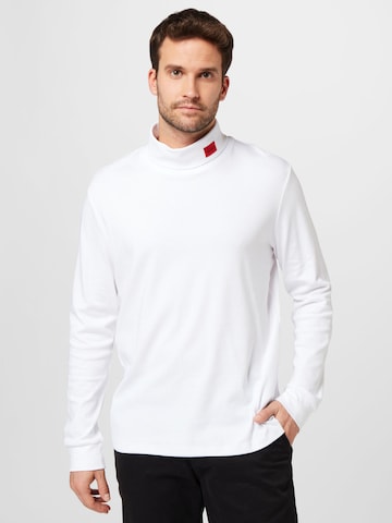 HUGO Shirt 'Derollo' in White: front