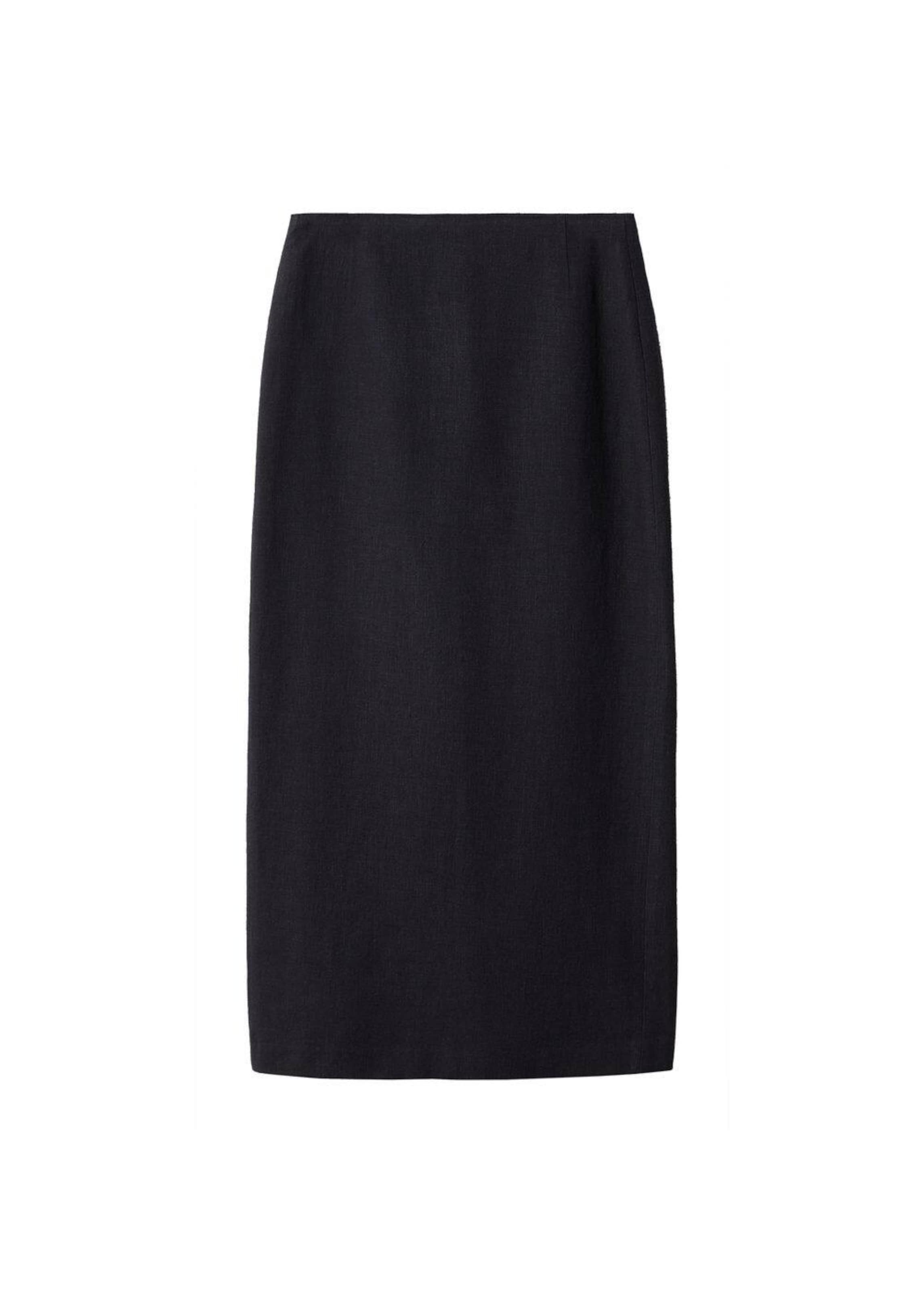 Fustă 'Fabia' MANGO pe negru, Vizualizare produs