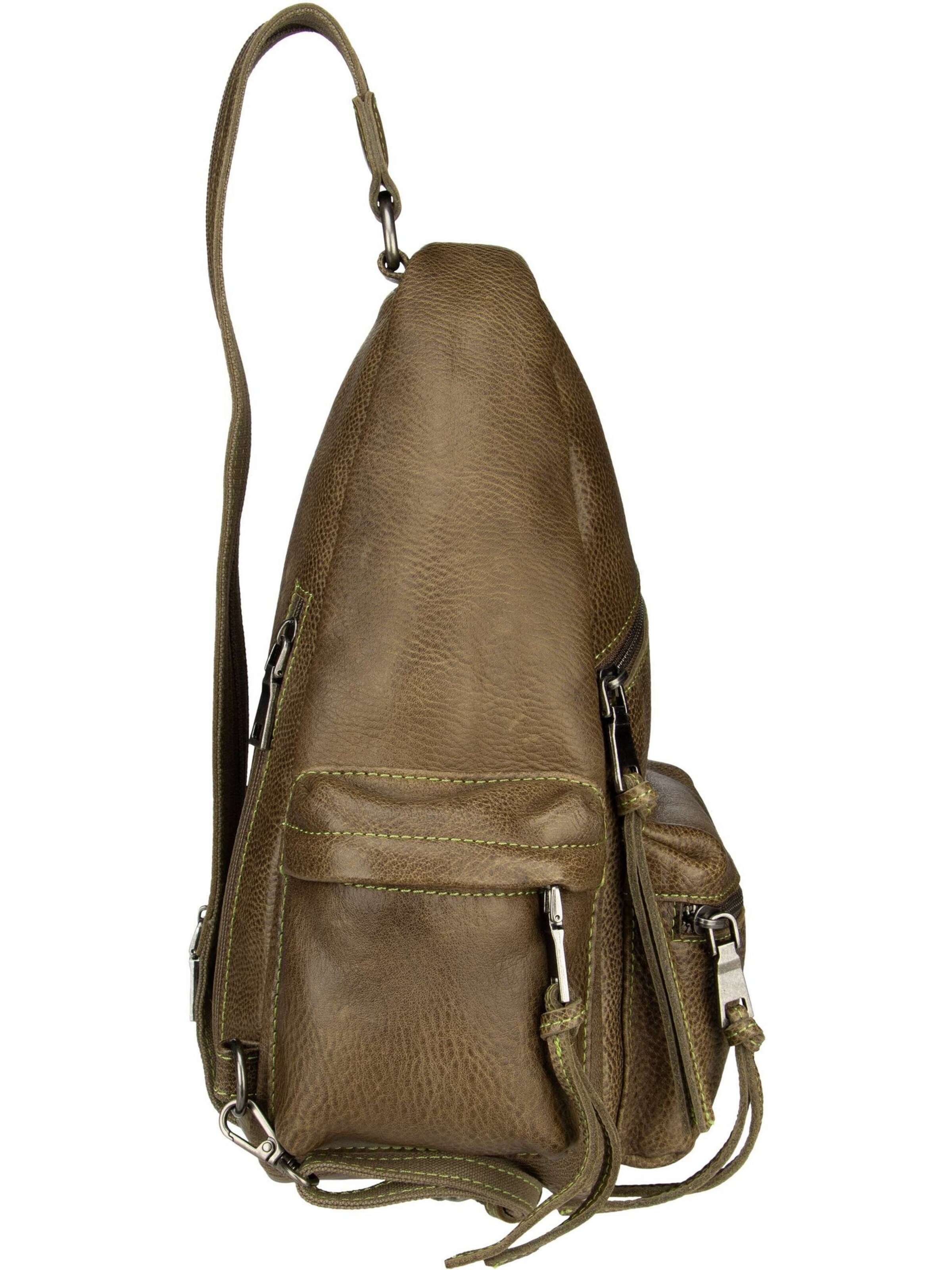 FREDsBRUDER Backpack ' My Old Friend ' in Green