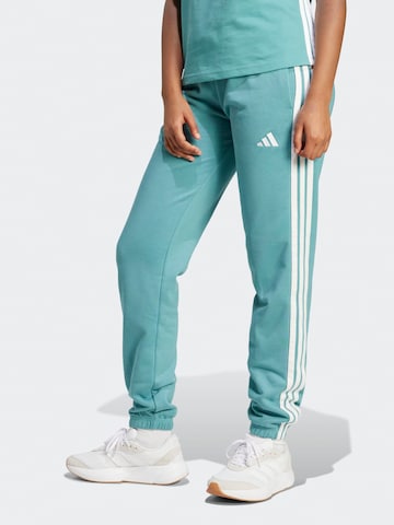 ADIDAS SPORTSWEAR Tapered Sportsbukser 'Essentials' i grøn: forside