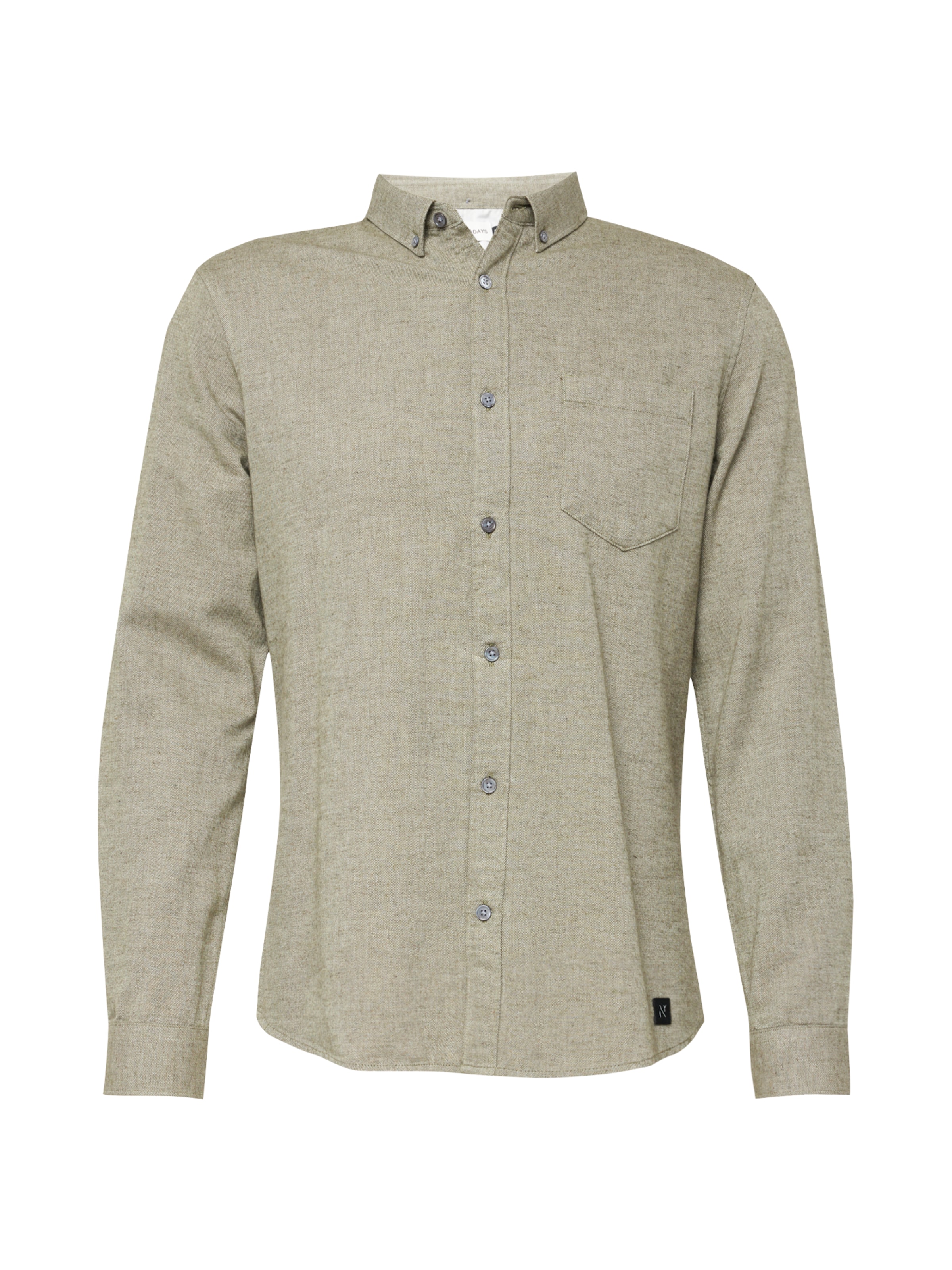 NOWADAYS Regular fit Button Up Shirt in Green: front