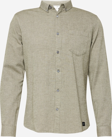 Regular fit Camicia di NOWADAYS in verde: frontale
