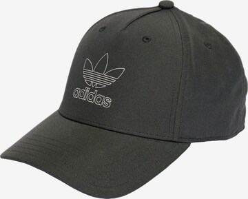 ADIDAS ORIGINALS Cap in Black: front