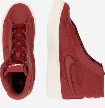 Nike Sportswear Кроссовки на платформе 'BLAZER VICTORY' в Красный