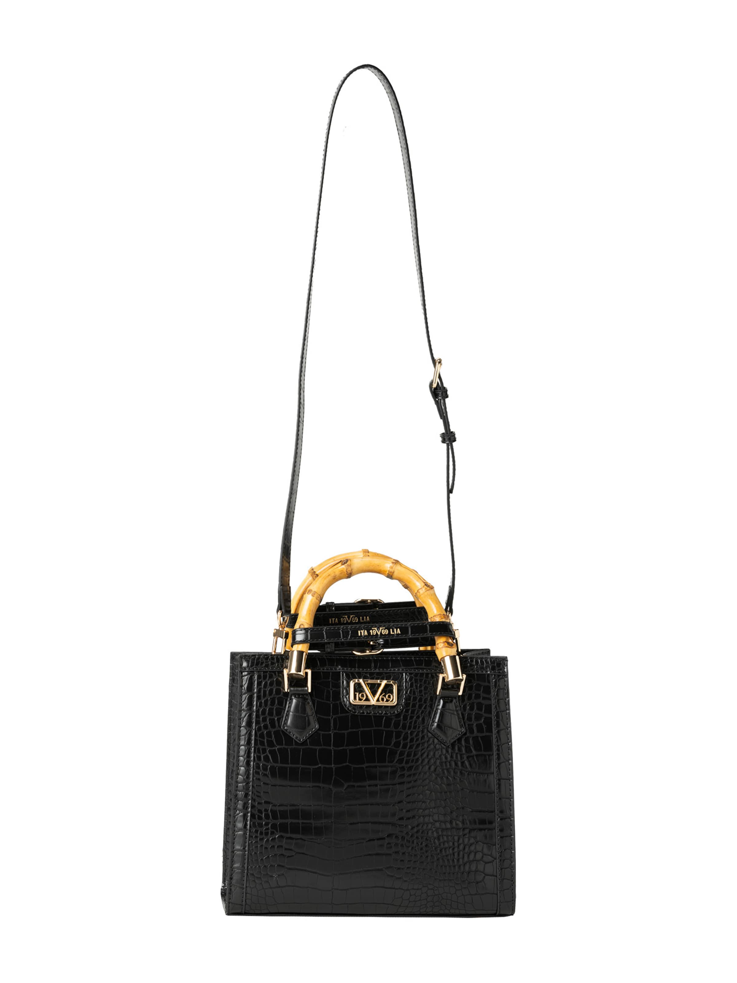 Sacs à main 'Iva' 19V69 ITALIA en noir : devant