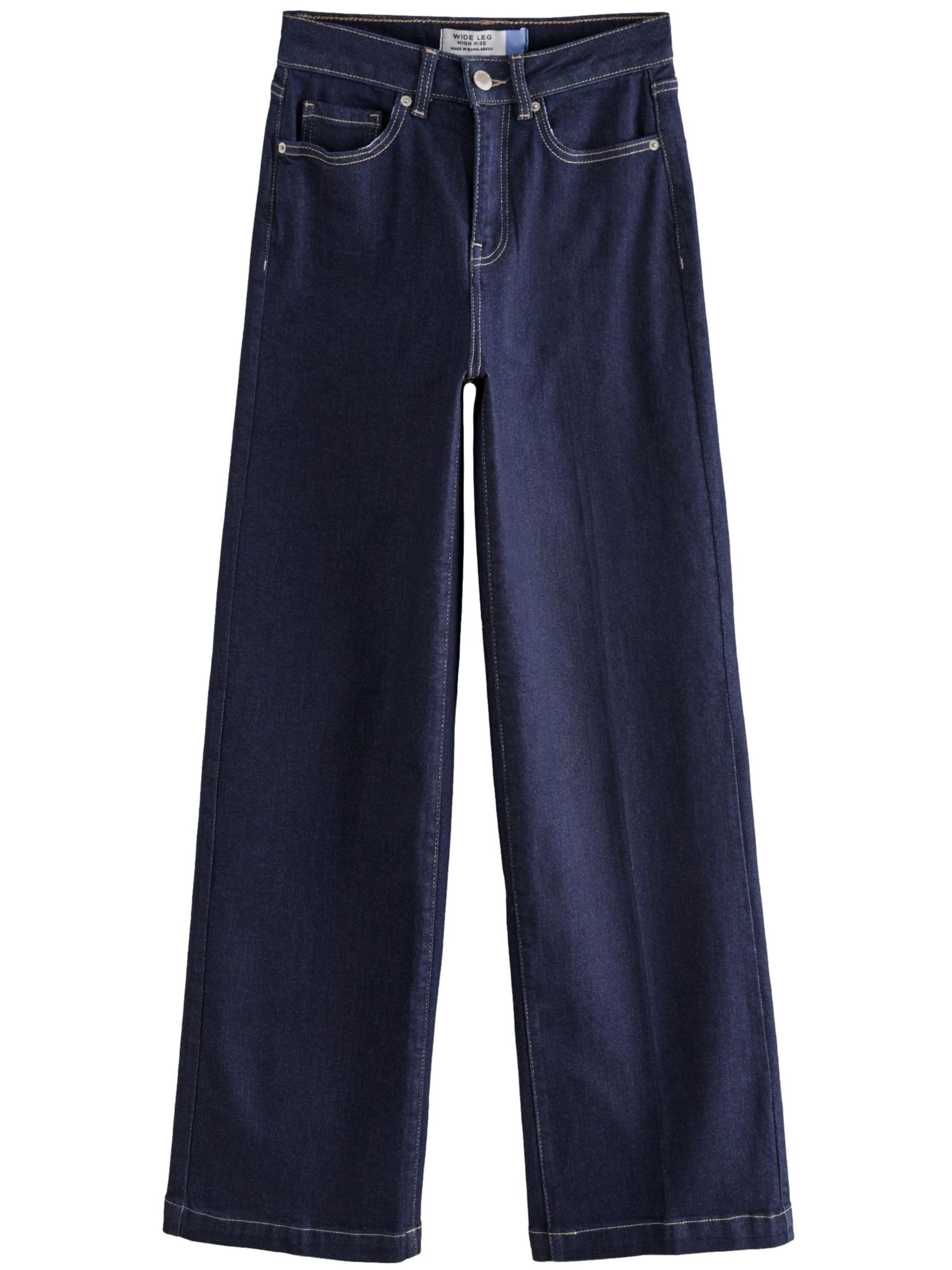 Wide leg Jeans di Next in blu: frontale