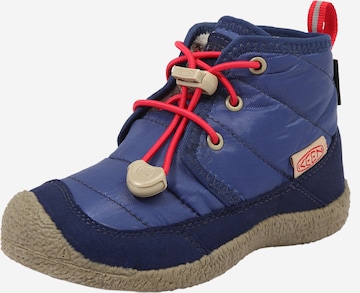KEEN Boots 'HOWSER II' in Blue: front