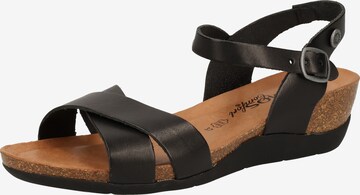 Sandalo di COSMOS COMFORT in nero: frontale