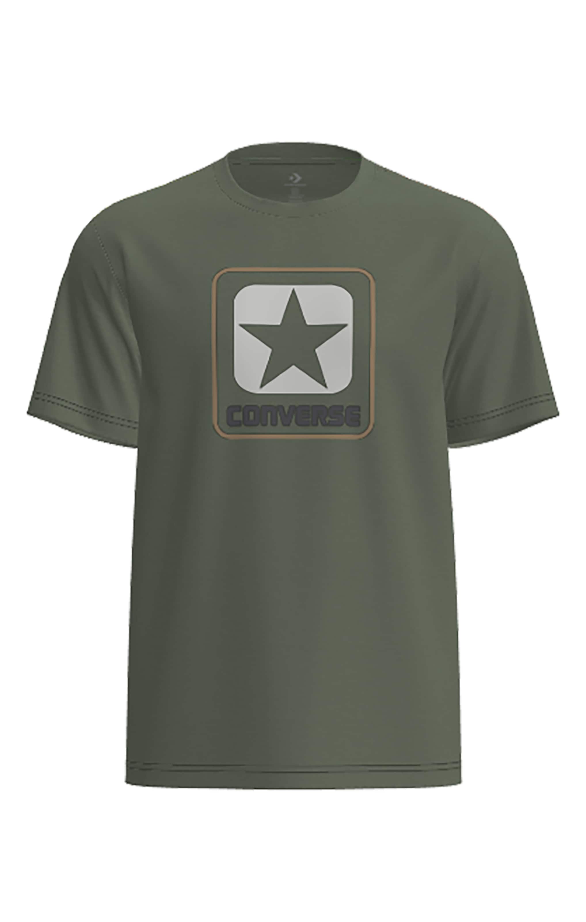 CONVERSE Shirt in Green: front