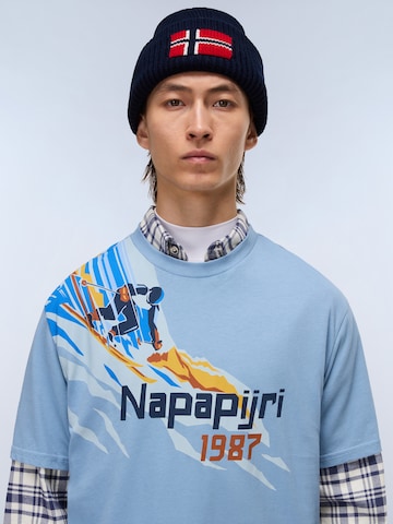 NAPAPIJRI Μπλουζάκι 'S-Fiemme' σε μπλε