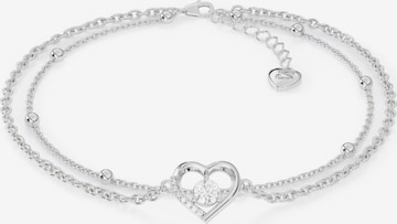 SERASAR Armband 'Anklet Heart' in Silber: Vorderseite