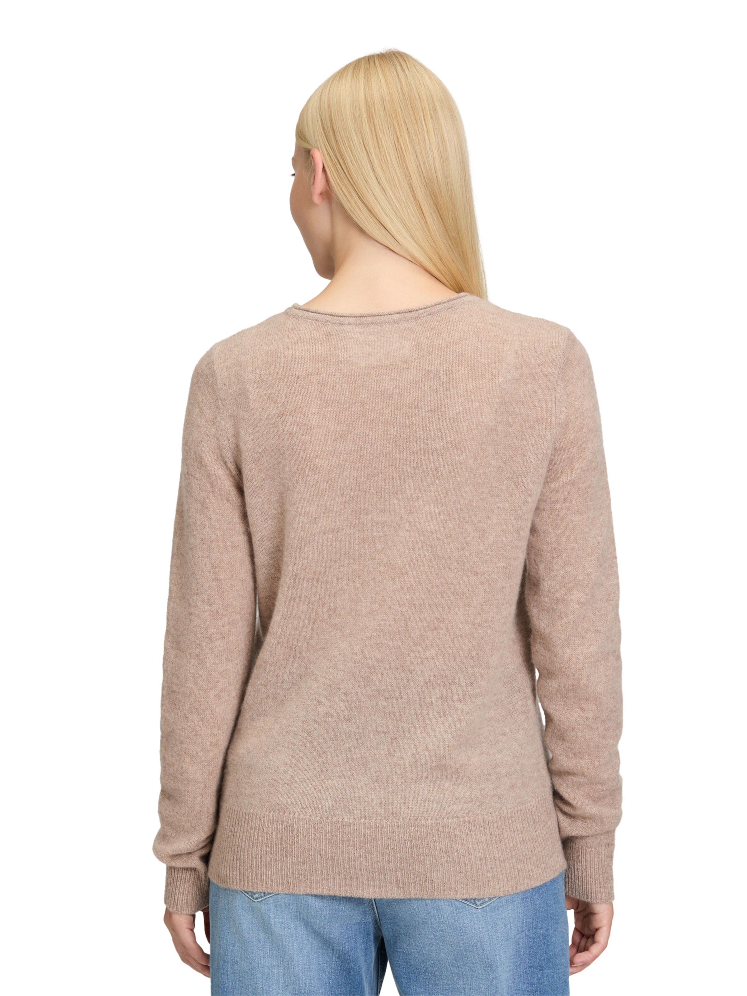 Cartoon Sweater in Beige