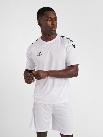 Hummel Functioneel shirt in Wit: voorkant