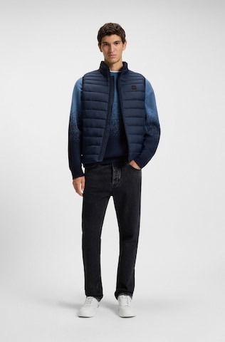 BOSS Orange Vest in Blue