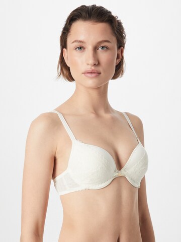 Push-up Soutien-gorge Chantelle en beige : devant