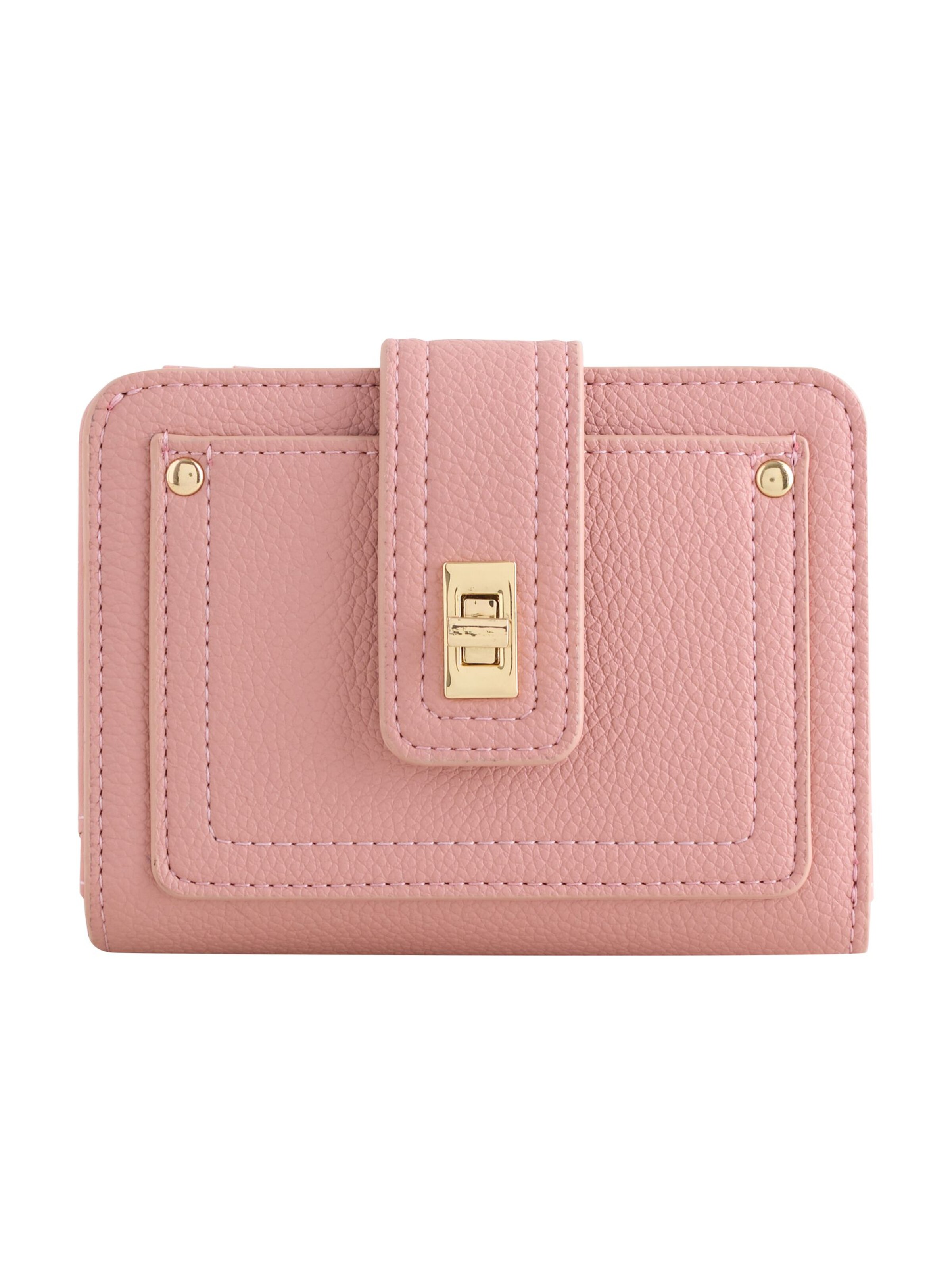 Next Wallet in Pink: front