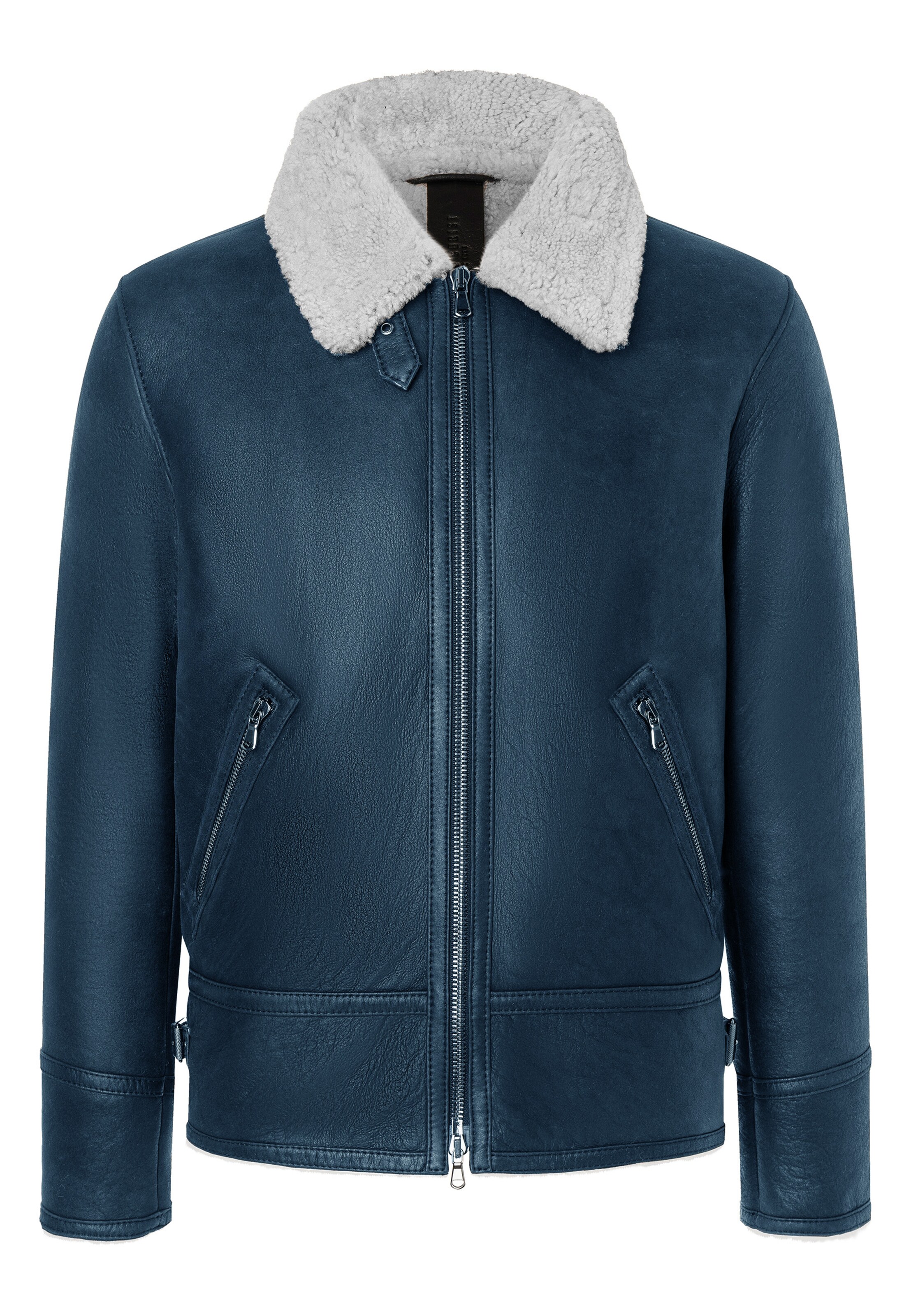 Werner Christ Between-season jacket 'Alim' in Blue: front