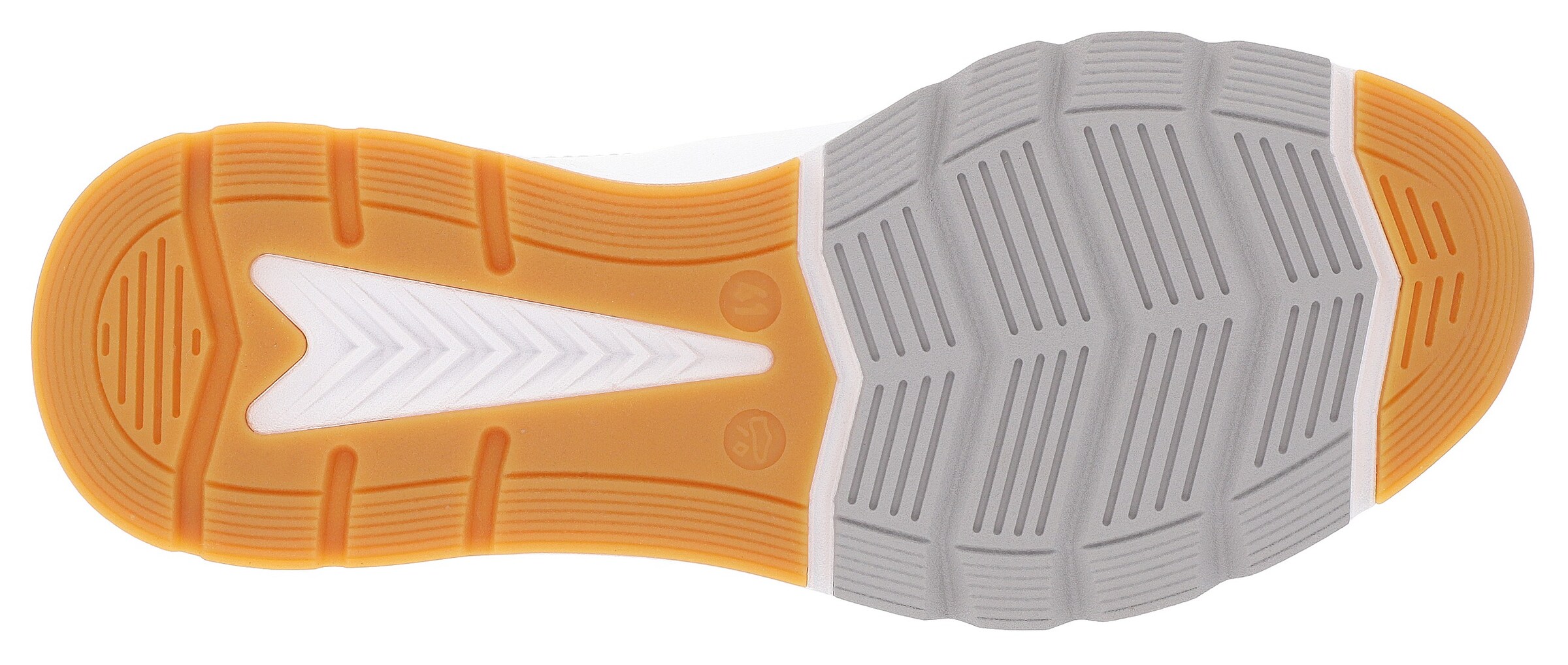 Baskets basses 'U0901' Rieker Sport en blanc