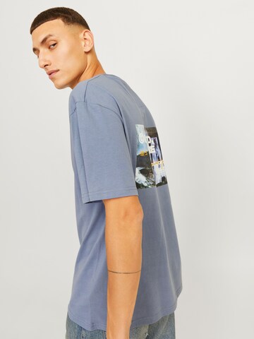 JACK & JONES Bluser & t-shirts 'JCOOUTDOOR' i blå