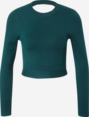 Abercrombie & Fitch Sweter w kolorze zielony: przód