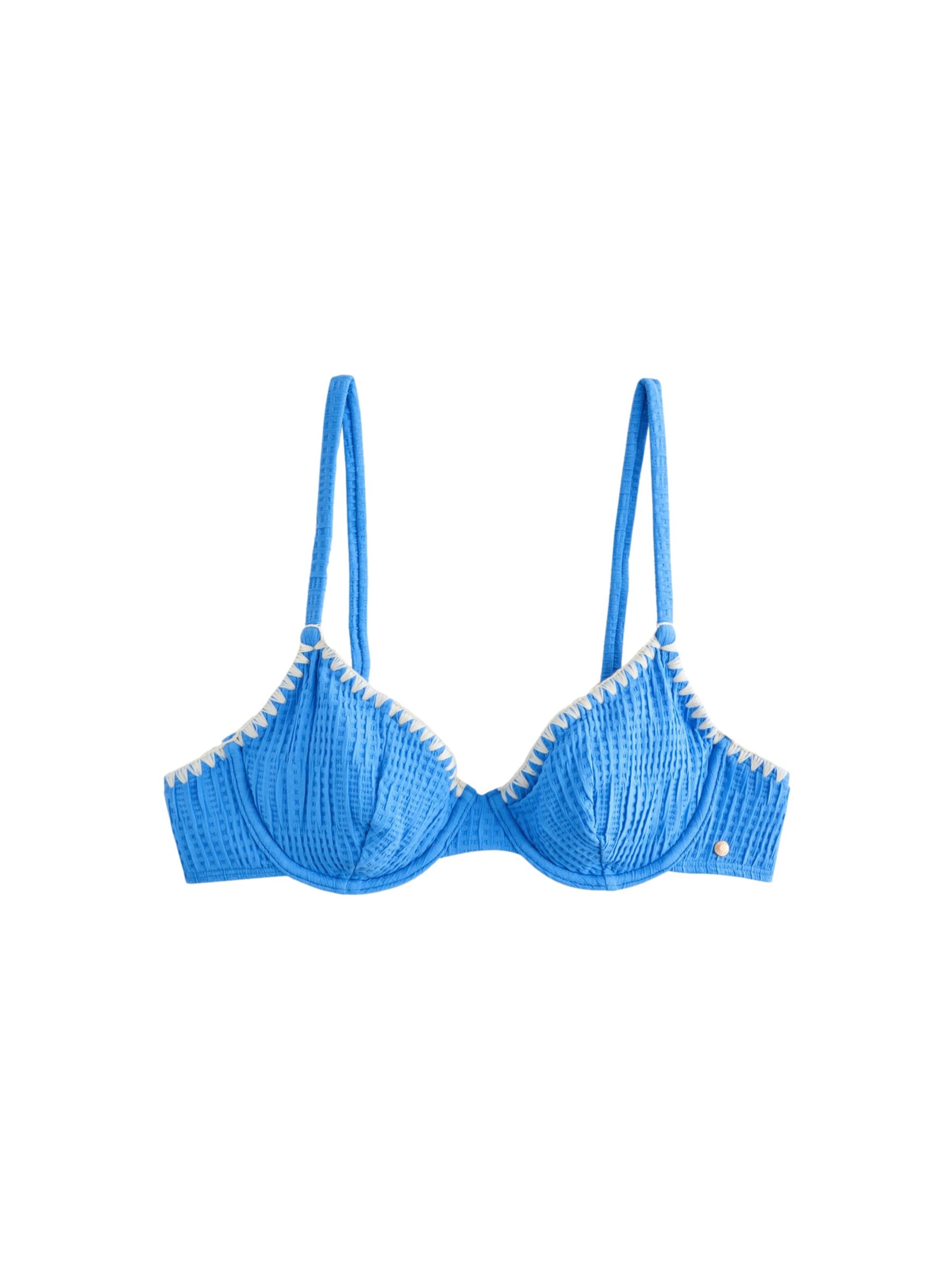 Mint Velvet T-Shirt Bikinitoppi värissä sininen: etupuoli