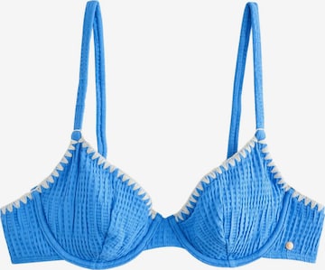 Mint Velvet T-Shirt Bikinitoppi värissä sininen: etupuoli
