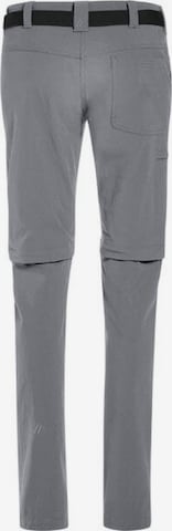 Maier Sports Regular Hose ' Inara Slim Zip Hose ' in Grau