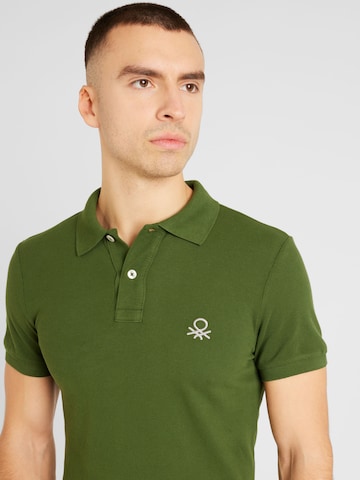 UNITED COLORS OF BENETTON Poloshirt in Grün