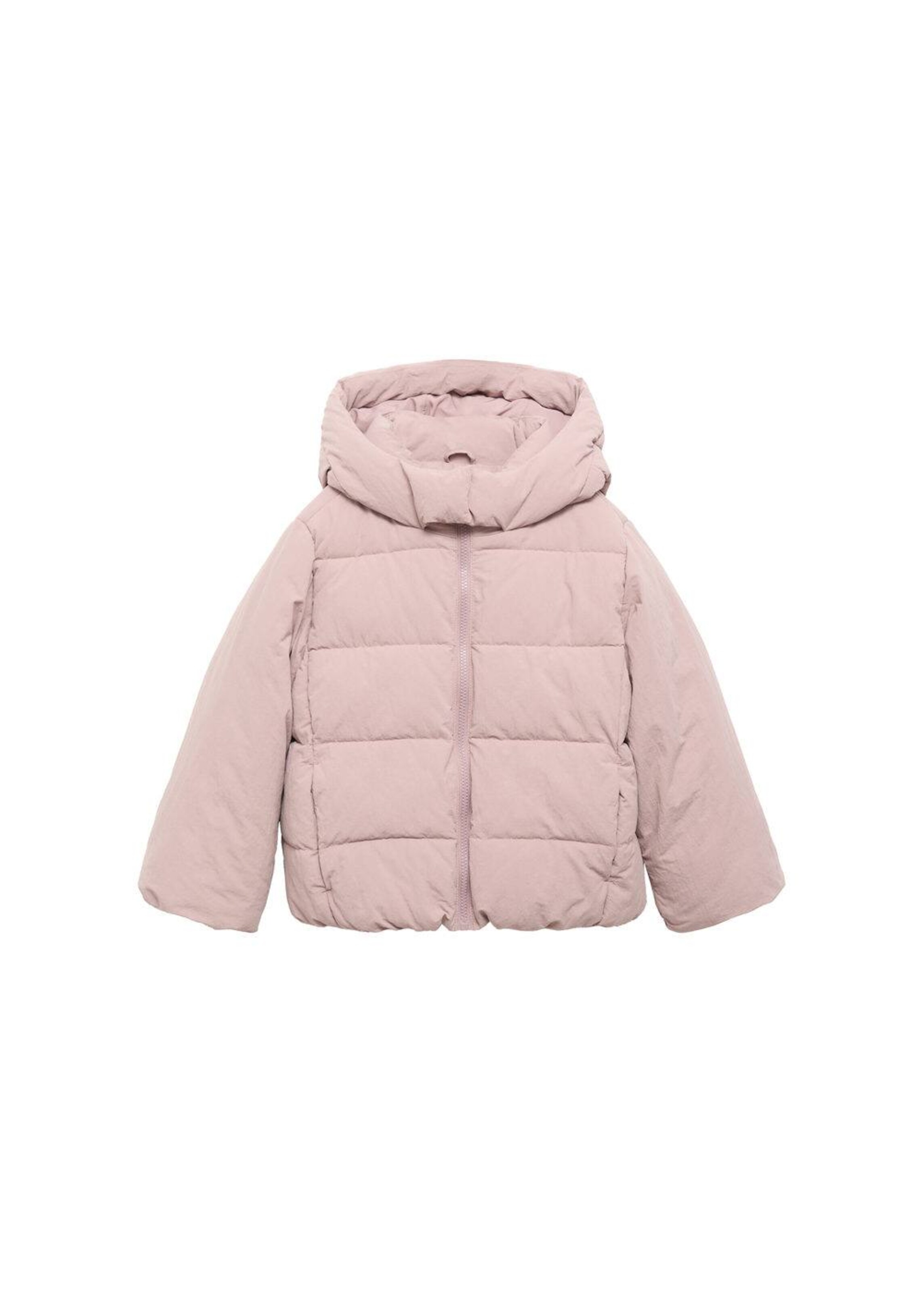 MANGO KIDS Winter Jacket 'Valeria' in Pink: front
